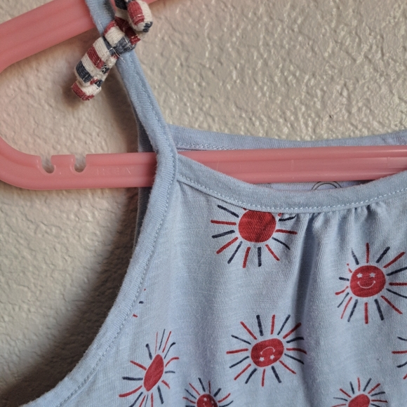 Wonder Nation Girls Blue Sub Print Tank Top Size 5T - Picture 6 of 6